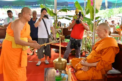 ประมวลภาพพิธีพุทธาภิเษกเหรียญท้าวเวสสุวรรณโณ จตุมหาราชิกา รุ่นเศรษฐีมหาจักรพรรดิ วัดจุฬามณี ปี ๒๕๖๒