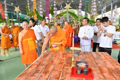 ประมวลภาพพิธีพุทธาภิเษกเหรียญท้าวเวสสุวรรณโณ จตุมหาราชิกา รุ่นเศรษฐีมหาจักรพรรดิ วัดจุฬามณี ปี ๒๕๖๒