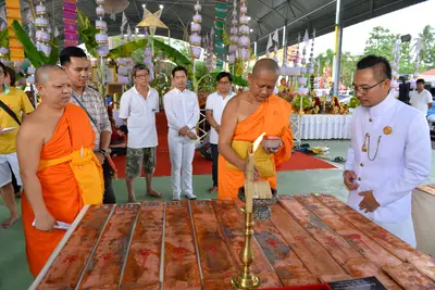 ประมวลภาพพิธีพุทธาภิเษกเหรียญท้าวเวสสุวรรณโณ จตุมหาราชิกา รุ่นเศรษฐีมหาจักรพรรดิ วัดจุฬามณี ปี ๒๕๖๒