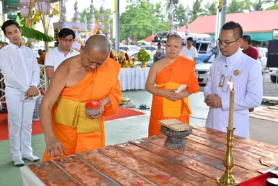 ประมวลภาพพิธีพุทธาภิเษกเหรียญท้าวเวสสุวรรณโณ จตุมหาราชิกา รุ่นเศรษฐีมหาจักรพรรดิ วัดจุฬามณี ปี ๒๕๖๒