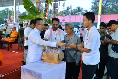 ประมวลภาพพิธีพุทธาภิเษกเหรียญท้าวเวสสุวรรณโณ จตุมหาราชิกา รุ่นเศรษฐีมหาจักรพรรดิ วัดจุฬามณี ปี ๒๕๖๒
