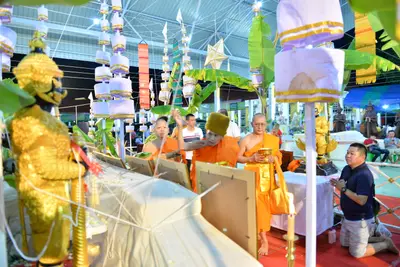 ประมวลภาพพิธีพุทธาภิเษกเหรียญท้าวเวสสุวรรณโณ จตุมหาราชิกา รุ่นเศรษฐีมหาจักรพรรดิ วัดจุฬามณี ปี ๒๕๖๒