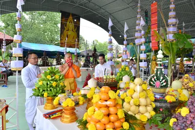 ประมวลภาพพิธีพุทธาภิเษกเหรียญท้าวเวสสุวรรณโณ จตุมหาราชิกา รุ่นเศรษฐีมหาจักรพรรดิ วัดจุฬามณี ปี ๒๕๖๒