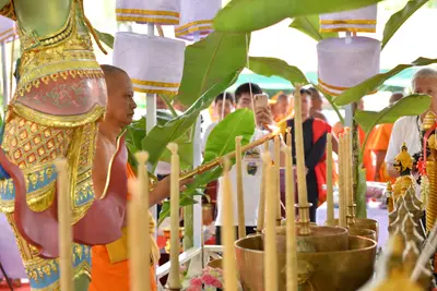ประมวลภาพพิธีพุทธาภิเษกเหรียญท้าวเวสสุวรรณโณ จตุมหาราชิกา รุ่นเศรษฐีมหาจักรพรรดิ วัดจุฬามณี ปี ๒๕๖๒