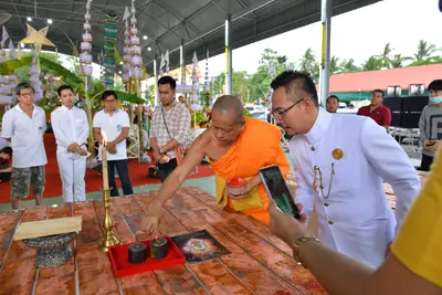 ประมวลภาพพิธีพุทธาภิเษกเหรียญท้าวเวสสุวรรณโณ จตุมหาราชิกา รุ่นเศรษฐีมหาจักรพรรดิ วัดจุฬามณี ปี ๒๕๖๒