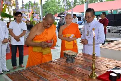 ประมวลภาพพิธีพุทธาภิเษกเหรียญท้าวเวสสุวรรณโณ จตุมหาราชิกา รุ่นเศรษฐีมหาจักรพรรดิ วัดจุฬามณี ปี ๒๕๖๒