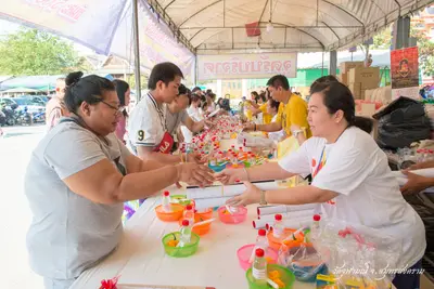 ประมวลภาพพิธีสวดนพเคราะห์ วัดจุฬามณี ปี ๒๕๖๒