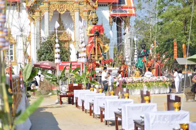 ประมวลภาพพิธีสวดนพเคราะห์ วัดจุฬามณี ปี ๒๕๖๒
