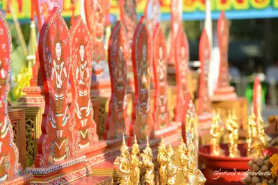 ประมวลภาพพิธีสวดนพเคราะห์ วัดจุฬามณี ปี ๒๕๖๒