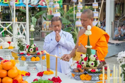 ประมวลภาพพิธีสวดนพเคราะห์ วัดจุฬามณี ปี ๒๕๖๒