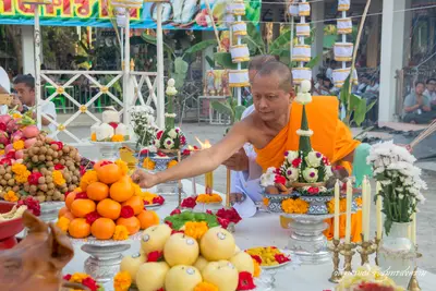 ประมวลภาพพิธีสวดนพเคราะห์ วัดจุฬามณี ปี ๒๕๖๒