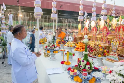 ประมวลภาพพิธีสวดนพเคราะห์ วัดจุฬามณี ปี ๒๕๖๒