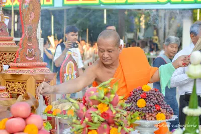ประมวลภาพพิธีสวดนพเคราะห์ วัดจุฬามณี ปี ๒๕๖๒
