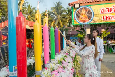 ประมวลภาพพิธีสวดนพเคราะห์ วัดจุฬามณี ปี ๒๕๖๒