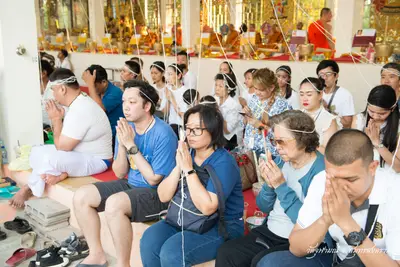 ประมวลภาพพิธีสวดนพเคราะห์ วัดจุฬามณี ปี ๒๕๖๒