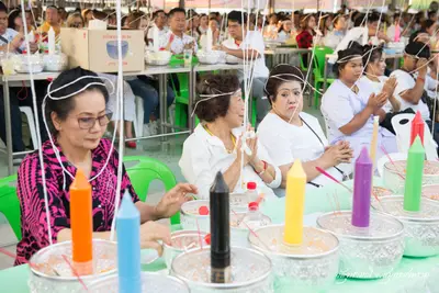ประมวลภาพพิธีสวดนพเคราะห์ วัดจุฬามณี ปี ๒๕๖๒