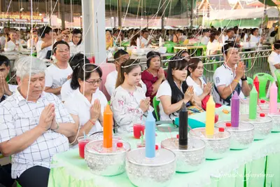 ประมวลภาพพิธีสวดนพเคราะห์ วัดจุฬามณี ปี ๒๕๖๒