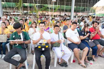 ประมวลภาพพิธีสวดนพเคราะห์ วัดจุฬามณี ปี ๒๕๖๒