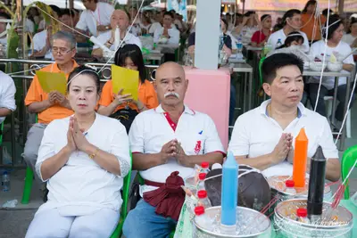 ประมวลภาพพิธีสวดนพเคราะห์ วัดจุฬามณี ปี ๒๕๖๒