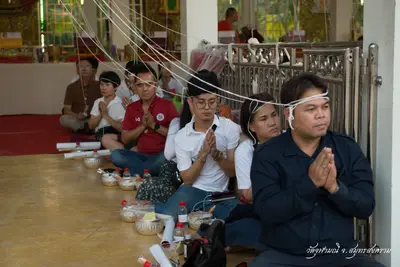 ประมวลภาพพิธีสวดนพเคราะห์ วัดจุฬามณี ปี ๒๕๖๒