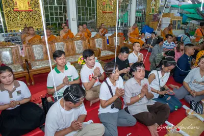 ประมวลภาพพิธีสวดนพเคราะห์ วัดจุฬามณี ปี ๒๕๖๒