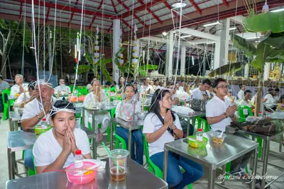 ประมวลภาพพิธีสวดนพเคราะห์ วัดจุฬามณี ปี ๒๕๖๒