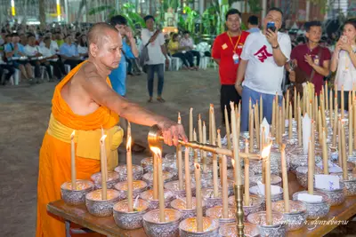 ประมวลภาพพิธีสวดนพเคราะห์ วัดจุฬามณี ปี ๒๕๖๒