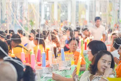 ประมวลภาพพิธีสวดนพเคราะห์ วัดจุฬามณี ปี ๒๕๖๒