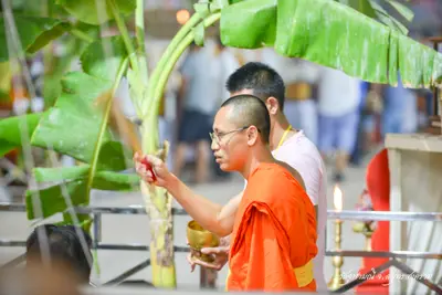 ประมวลภาพพิธีสวดนพเคราะห์ วัดจุฬามณี ปี ๒๕๖๒