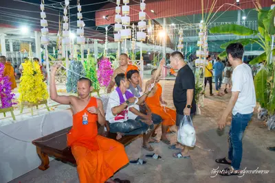 ประมวลภาพพิธีสวดนพเคราะห์ วัดจุฬามณี ปี ๒๕๖๒