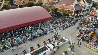 ประมวลภาพพิธีสวดนพเคราะห์ วัดจุฬามณี ปี ๒๕๖๒