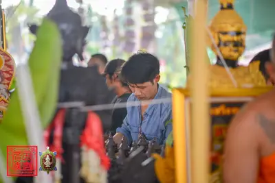 ประมวลภาพพิธีพุทธาภิเษกเหรียญจตุมหาราชิกา พญาเต่าเรือน วัดจุฬามณี ปี ๒๕๖๓