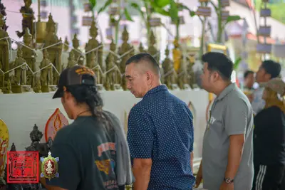ประมวลภาพพิธีพุทธาภิเษกเหรียญจตุมหาราชิกา พญาเต่าเรือน วัดจุฬามณี ปี ๒๕๖๓