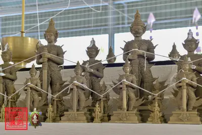 ประมวลภาพพิธีพุทธาภิเษกเหรียญจตุมหาราชิกา พญาเต่าเรือน วัดจุฬามณี ปี ๒๕๖๓