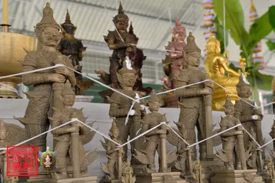 ประมวลภาพพิธีพุทธาภิเษกเหรียญจตุมหาราชิกา พญาเต่าเรือน วัดจุฬามณี ปี ๒๕๖๓