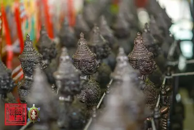 ประมวลภาพพิธีพุทธาภิเษกเหรียญจตุมหาราชิกา พญาเต่าเรือน วัดจุฬามณี ปี ๒๕๖๓