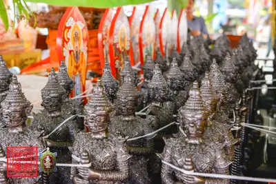 ประมวลภาพพิธีพุทธาภิเษกเหรียญจตุมหาราชิกา พญาเต่าเรือน วัดจุฬามณี ปี ๒๕๖๓