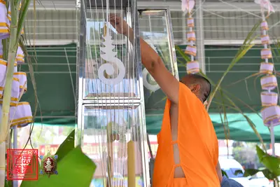 ประมวลภาพพิธีพุทธาภิเษกเหรียญจตุมหาราชิกา พญาเต่าเรือน วัดจุฬามณี ปี ๒๕๖๓