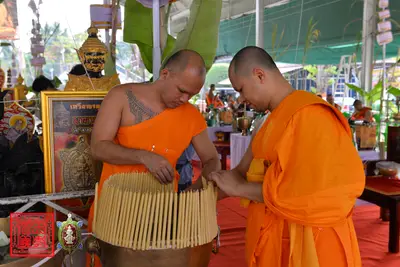 ประมวลภาพพิธีพุทธาภิเษกเหรียญจตุมหาราชิกา พญาเต่าเรือน วัดจุฬามณี ปี ๒๕๖๓