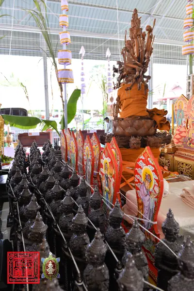ประมวลภาพพิธีพุทธาภิเษกเหรียญจตุมหาราชิกา พญาเต่าเรือน วัดจุฬามณี ปี ๒๕๖๓
