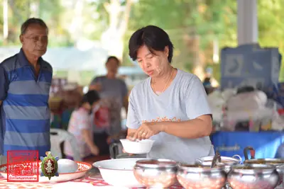 ประมวลภาพพิธีพุทธาภิเษกเหรียญจตุมหาราชิกา พญาเต่าเรือน วัดจุฬามณี ปี ๒๕๖๓