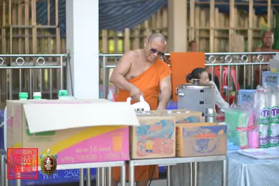 ประมวลภาพพิธีพุทธาภิเษกเหรียญจตุมหาราชิกา พญาเต่าเรือน วัดจุฬามณี ปี ๒๕๖๓
