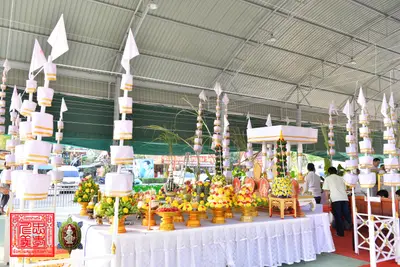 ประมวลภาพพิธีพุทธาภิเษกเหรียญจตุมหาราชิกา พญาเต่าเรือน วัดจุฬามณี ปี ๒๕๖๓