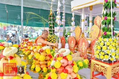 ประมวลภาพพิธีพุทธาภิเษกเหรียญจตุมหาราชิกา พญาเต่าเรือน วัดจุฬามณี ปี ๒๕๖๓
