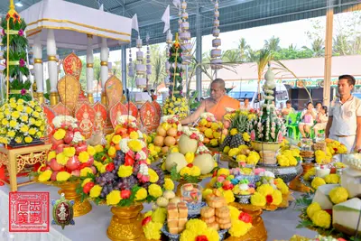 ประมวลภาพพิธีพุทธาภิเษกเหรียญจตุมหาราชิกา พญาเต่าเรือน วัดจุฬามณี ปี ๒๕๖๓