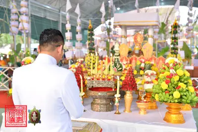 ประมวลภาพพิธีพุทธาภิเษกเหรียญจตุมหาราชิกา พญาเต่าเรือน วัดจุฬามณี ปี ๒๕๖๓