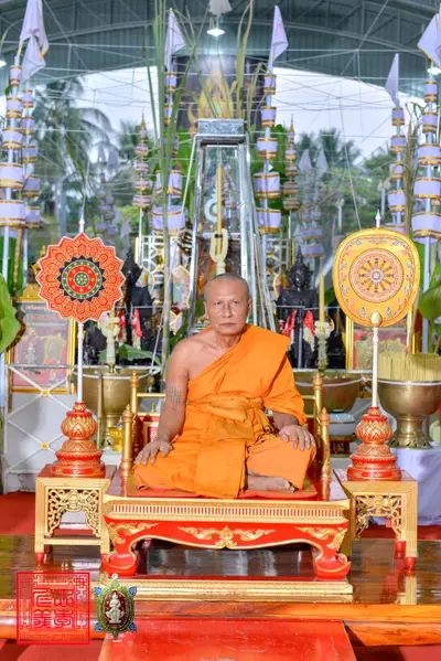ประมวลภาพพิธีพุทธาภิเษกเหรียญจตุมหาราชิกา พญาเต่าเรือน วัดจุฬามณี ปี ๒๕๖๓