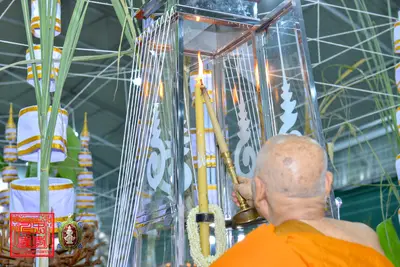 ประมวลภาพพิธีพุทธาภิเษกเหรียญจตุมหาราชิกา พญาเต่าเรือน วัดจุฬามณี ปี ๒๕๖๓