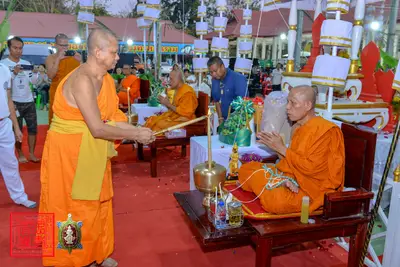 ประมวลภาพพิธีพุทธาภิเษกเหรียญจตุมหาราชิกา พญาเต่าเรือน วัดจุฬามณี ปี ๒๕๖๓