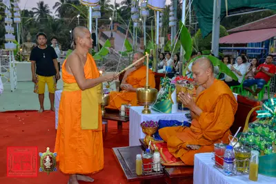 ประมวลภาพพิธีพุทธาภิเษกเหรียญจตุมหาราชิกา พญาเต่าเรือน วัดจุฬามณี ปี ๒๕๖๓